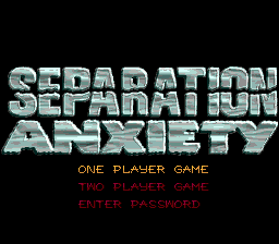 Separation Anxiety screenshot 2 for Sega Genesis